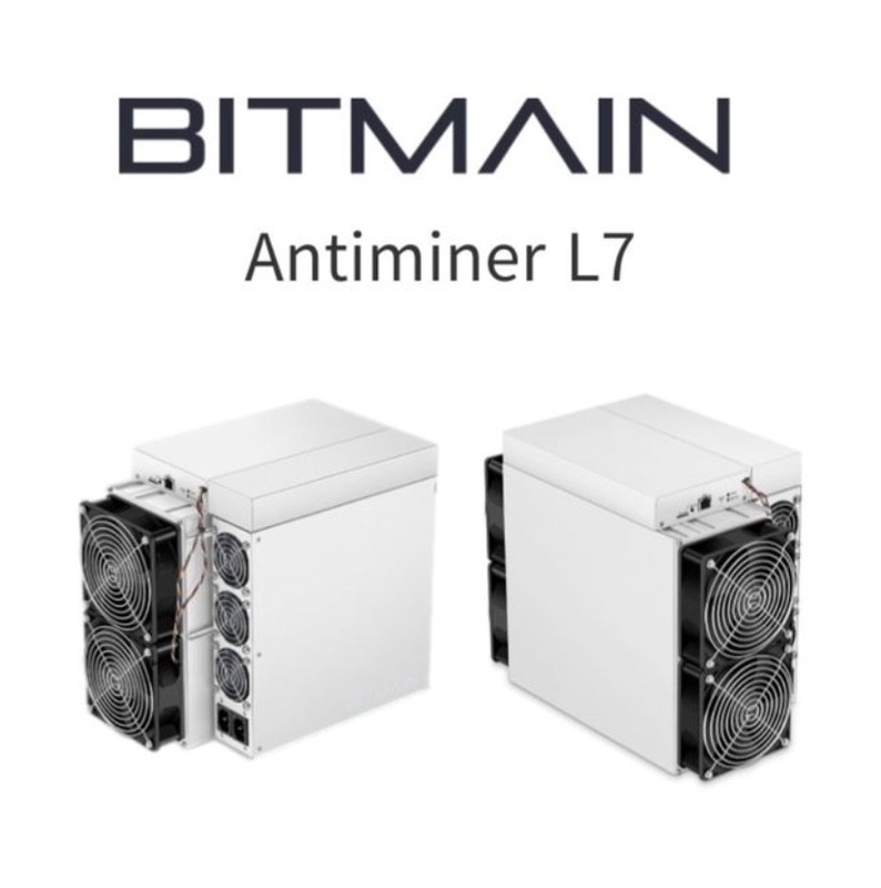 горнорабочий 75db Bitmain Asic Antminer L7 9050mh 9.05Gh Litecoin Dogecoin