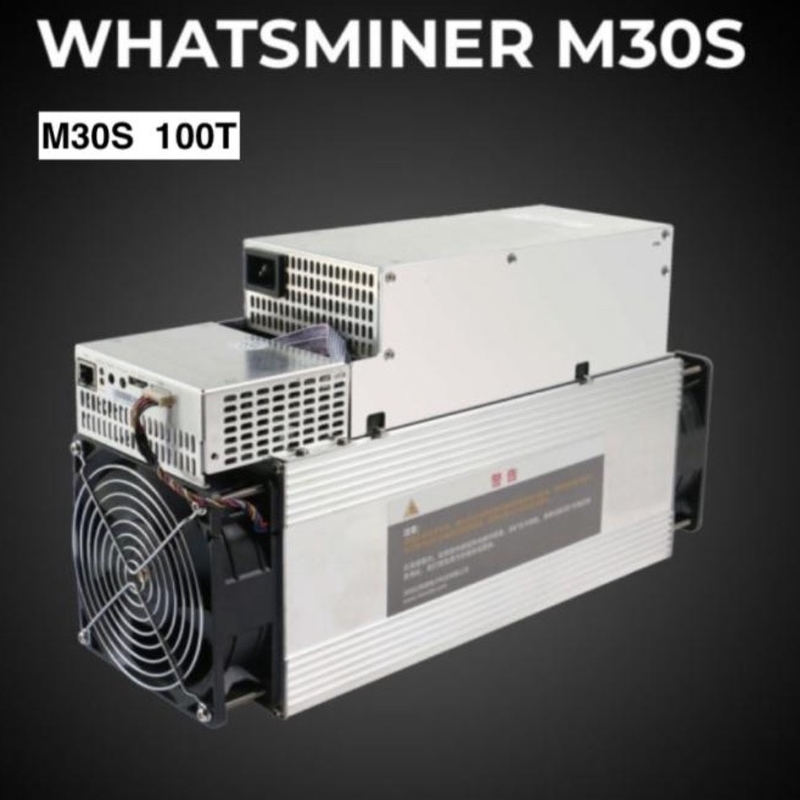 горнорабочий MicroBT Whatsminer M30s+ 100T 3400W Bitcoin 82db ASIC