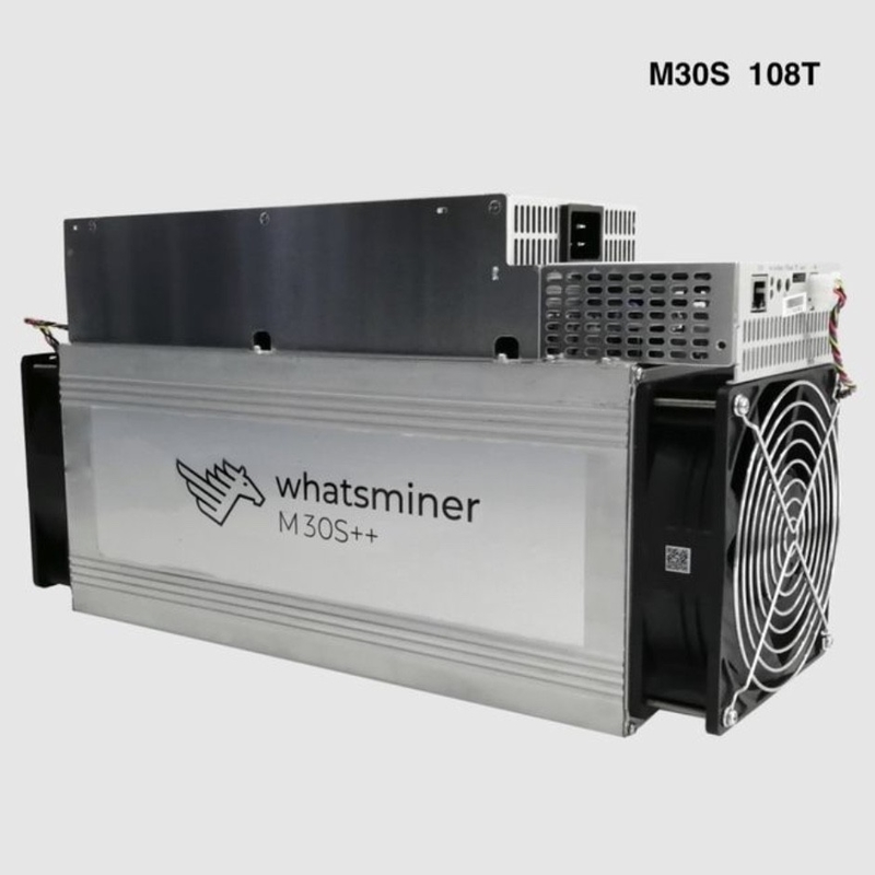 машина 108TH/S 3348W Microbt Whatsminer M30s++ 108t горнорабочего 0.030j/Gh BTC