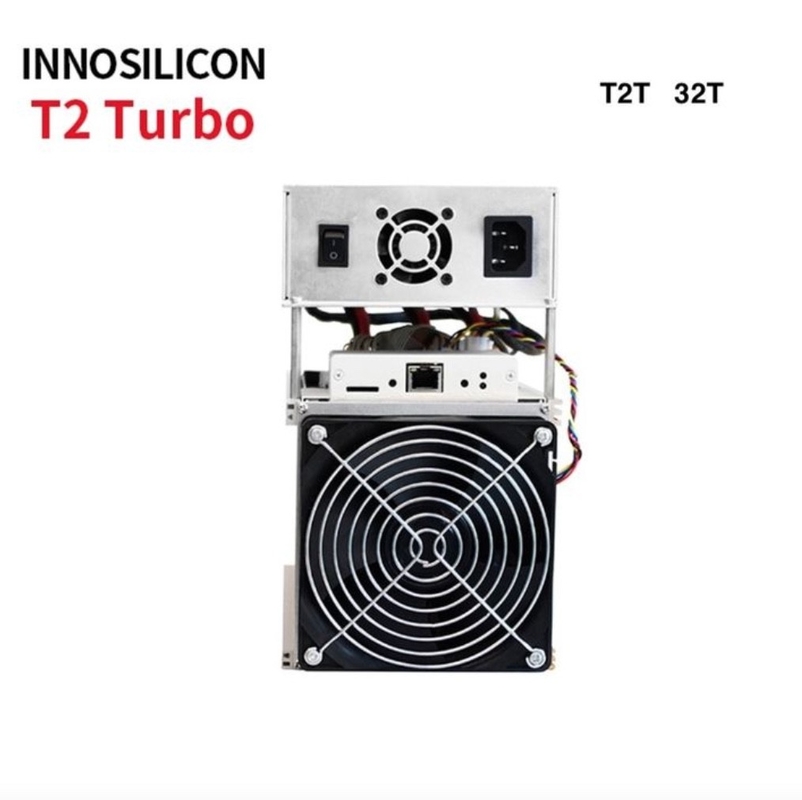 Алюминиевый T2 Turbo+ 32t машины 2200W Innosilicon горнорабочего снабжения жилищем BTC